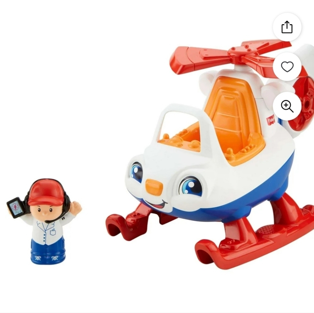 Fisher Price Little People Helicopter